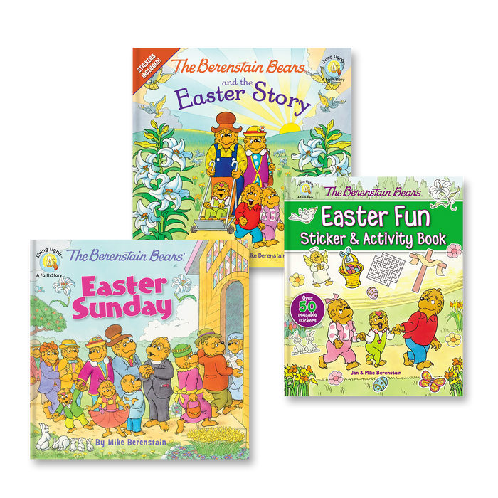 The Berenstain Bears Easter 3-Pack Bundle