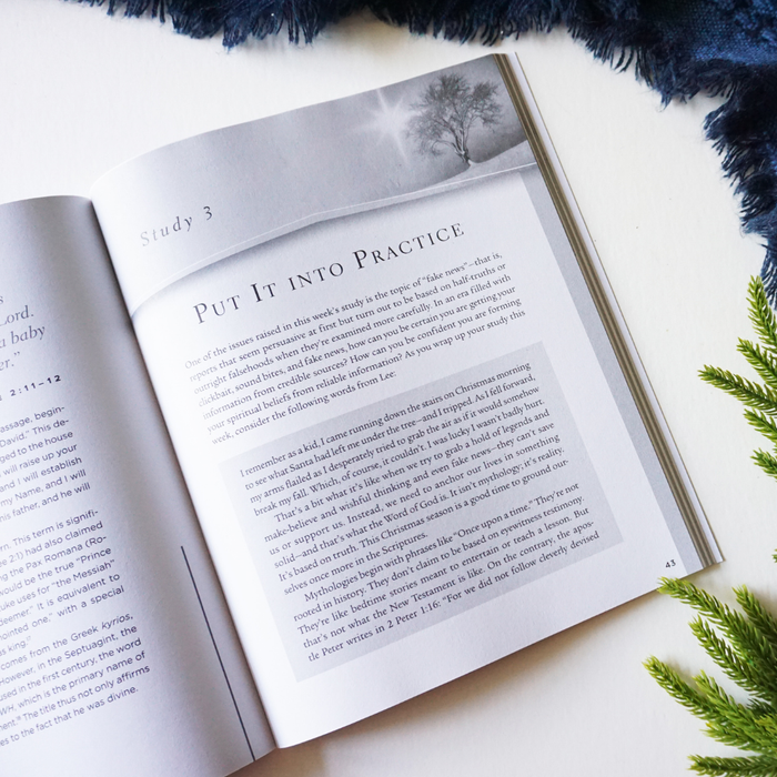 The Case for Christmas Bible Study Guide + Book + Journal Essentials Bundle