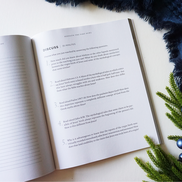 The Case for Christmas Bible Study Guide + Book + Journal Essentials Bundle