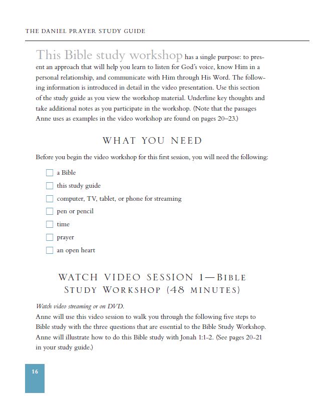 The Daniel Prayer Bible Study Guide plus Streaming Video, Updated Edition: Prayer That Moves Heaven and Changes Nations