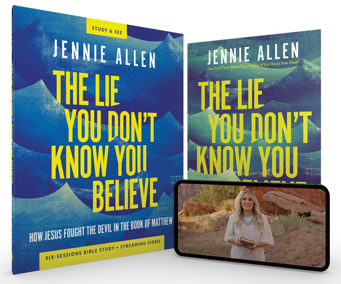 The Lie You Don't Know You Believe Study Guide + Book Essentials Bundle