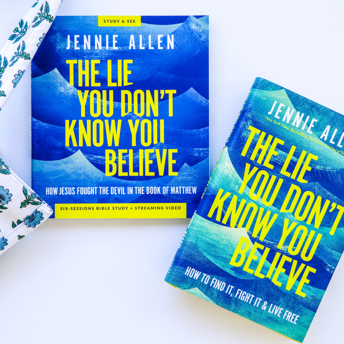 The Lie You Don't Know You Believe Study Guide + Book Essentials Bundle