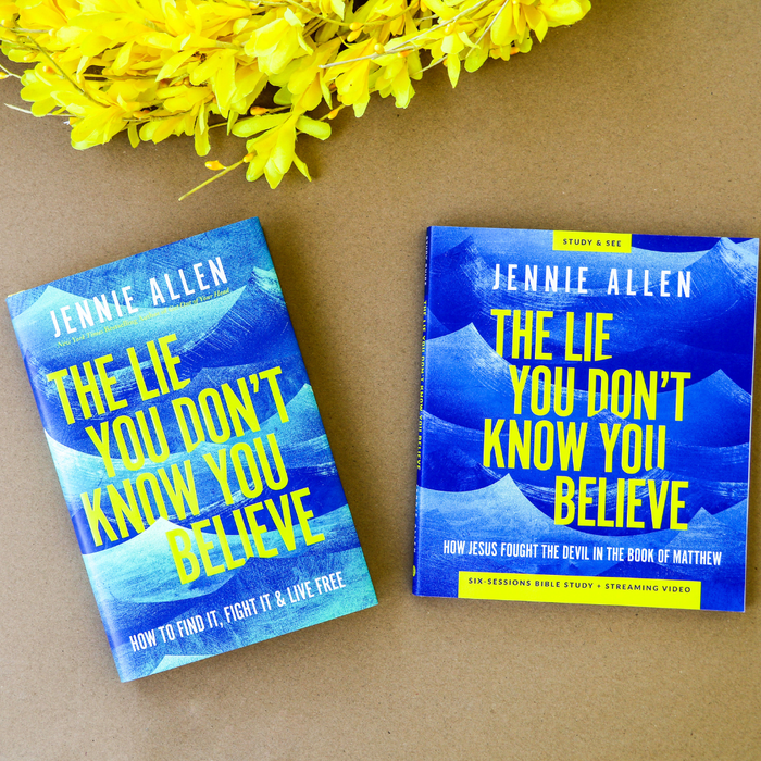 The Lie You Don't Know You Believe Study Guide + Book Essentials Bundle