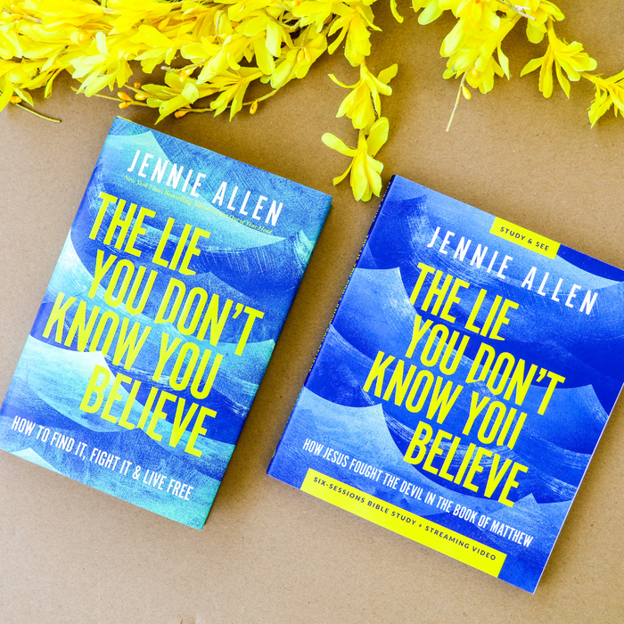 The Lie You Don't Know You Believe Study Guide + Book Essentials Bundle