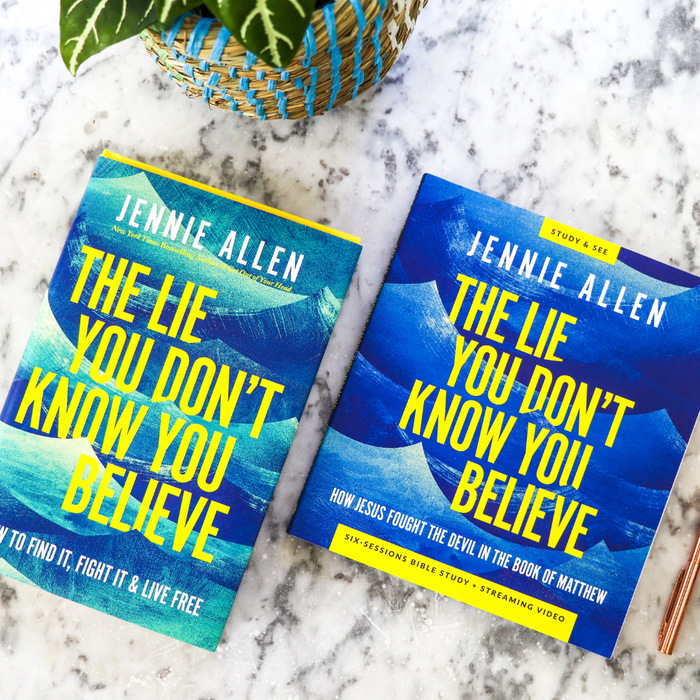 The Lie You Don't Know You Believe Study Guide + Book Essentials Bundle