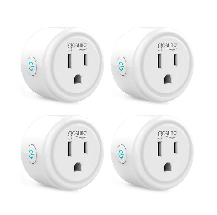 Toma Corriente Inteligente (Smart Plug) 4 Unidades