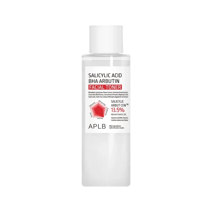 Tónico Facial Anti-Imperfecciones APLB Salicylic Acid BHA Arbutin Toner 160ml