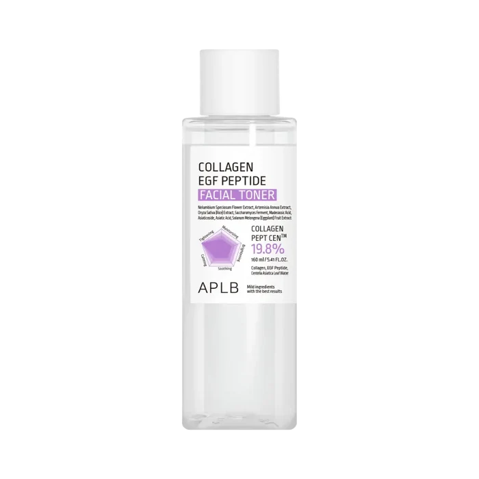 Tónico Facial Antiedad Reafirmante APLB Collagen EGF Peptide Toner 160ml