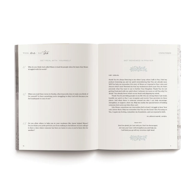 Unfiltered Devotional Guide: Living Raw, Real, and Redeemed by Jesus (30 Daily Devotions to Help You Live an Authentic Life with God)