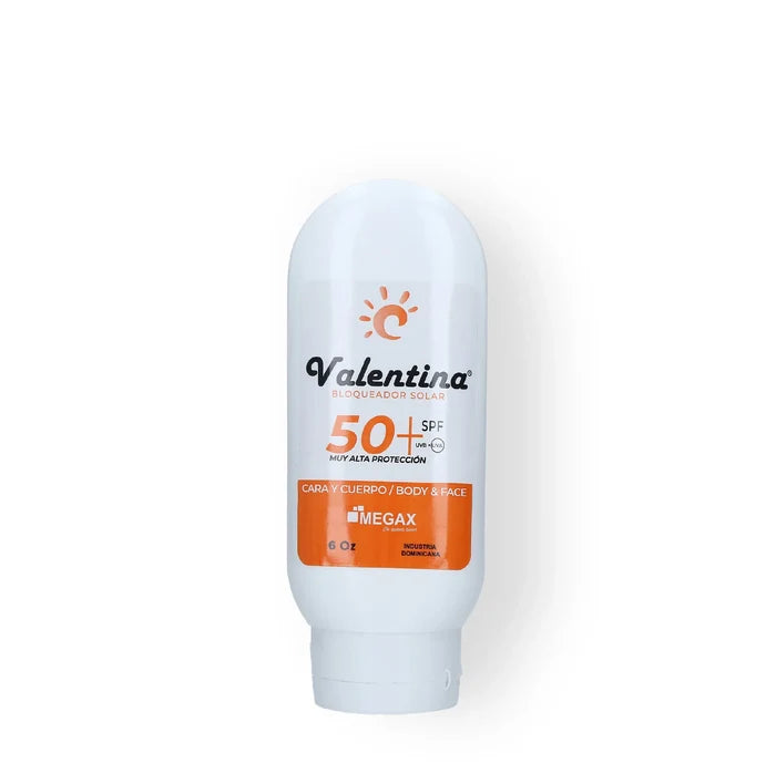 Valentina Bloqueador Solar SPF 50+ 6Oz