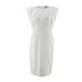 Vestido Nina Leonard Mangas Cortas Liso P/ Damas by Nina Leonard