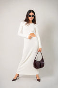 VESTIDO SLIM FIT LARGO B-M 7525.