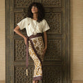 WRAP SKIRT LINO/ETNICO