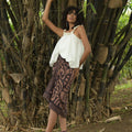 WRAP SKIRT LINO/ETNICO